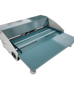 INTBUYING Electric Paper Creasing Machine 110V 3 in 1 Creaser with Extend Bench 18 Inch Paper Creaser Folding Machine