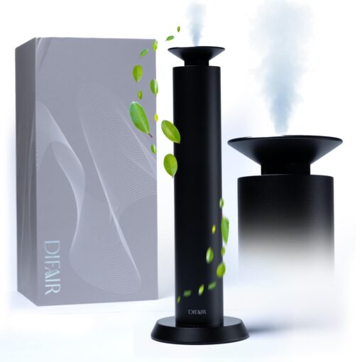 Difair Waterless Essential Oil Diffuser - Wireless Aromatherapy Diffuser Oil Machine - Fragrance Scent Diffusers for Home - Cold Air Diffuser for Office - Aroma Diffuser for Home, Hotel, Spa