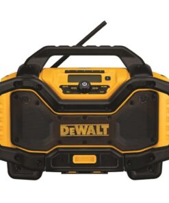 DEWALT 20V MAX Bluetooth Radio, 100 ft Range, Portable for Jobsites (DCR025)
