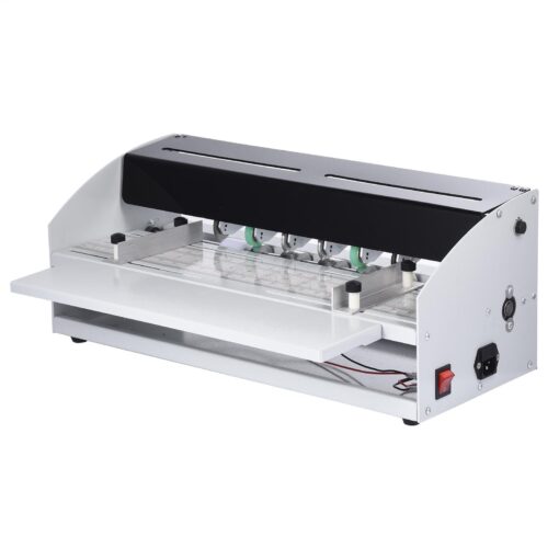 Paper Creaser Tool, Electric Paper Creasing Machine, Adjustable Paper Perforating Tool, Paper Slicer for Tickets, Documents, Photos, Scrapbooking - Image 3