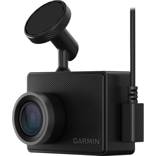 Garmin Dash Cam 57, 1440p and 140-degree FOV, Monitor Your Vehicle While Away w/ New Connected Features, Voice Control, Compact and Discreet, Includes Memory Card - Image 3
