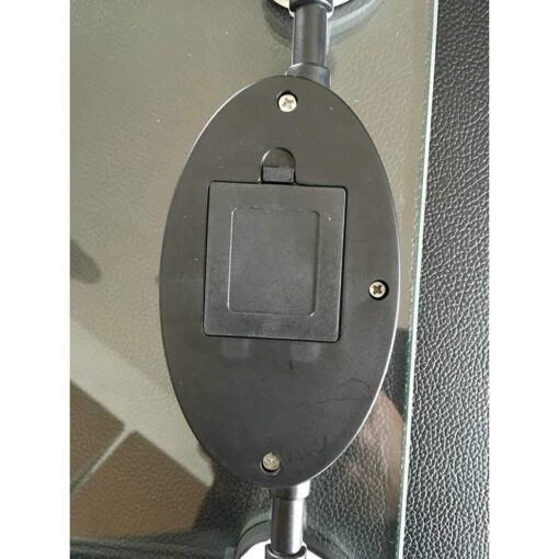 Bathroom Scale Electronic Glass Scale, Square Body Fat Scale, Digital LCD Display, 180kg Capacity, Anti-Collision Tempered Glass, Easy to Clean - Image 3