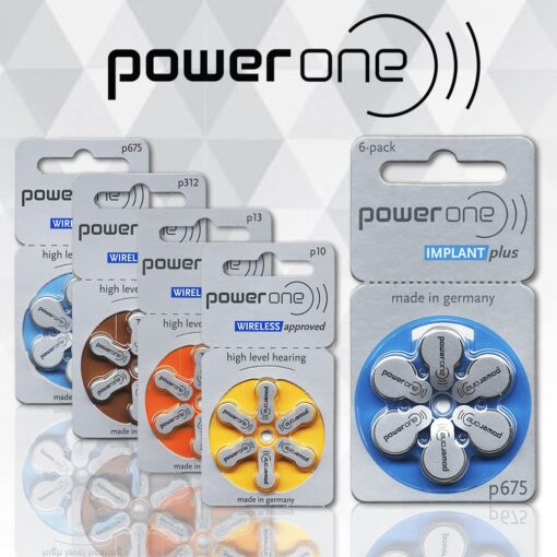 Power One Cochlear Implant 675 Batteries! 5, 60-Packs, Total 300 Batteries - Image 5