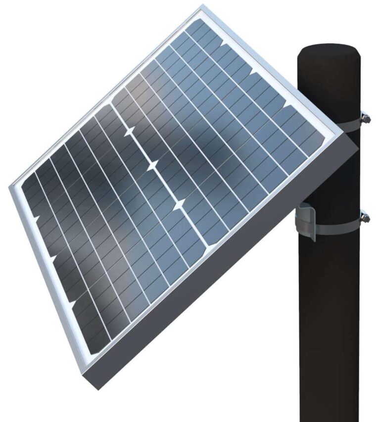 Ghost Controls 30 Watt Monocrystalline Solar Panel Kit for Automatic Gate Opener Systems Model AX30 - Image 6