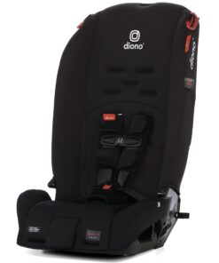 Diono Radian 3R, 3-in-1 Convertible Car Seat, Rear Facing & Forward Facing, 10 Years 1 Car Seat, Slim Fit 3 Across, Jet Black