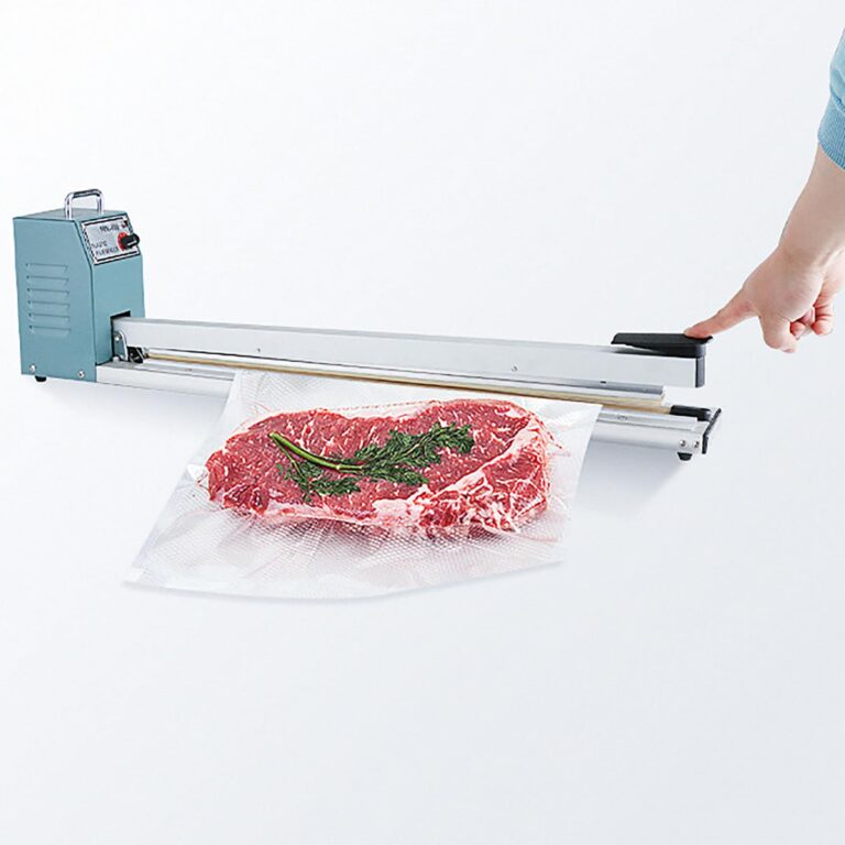 oiakus Kitchen Vacuum Sealer, 3 X 500 Mm Vacuum Sealer Bag Packing Machine, Food Vacuum Sealer Machine, Adjustable Temperature, Impulse Sealer for PP and PE Plastic Bag Sealer - Image 6