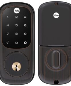 Yale Touchscreen Deadbolt with Z-Wave in Oil Rubbed Bronze
