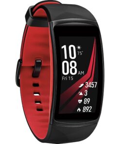 Samsung Gear Fit2 Pro Smartwatch Fitness Band (Small), Diamond Red, SM-R365NZRNXAR – US Version with Warranty
