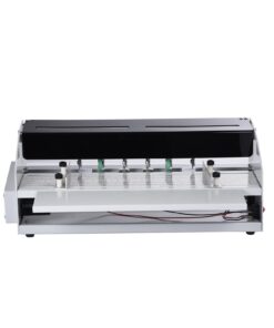 Paper Folding Machine - Multi-Function Paper Creasing Machine - Adjustable Paper Perforating Tool, Paper Slicer for Tickets, Documents, Photos, Scrapbooking