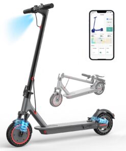 Electric Scooter, 8.5" /10“Tire, 16/19/22Mph Top Speed, 12/22/28 Miles Long Range, Folding Escooter for Adults and Teens with Dual Braking,Dual Suspension, App
