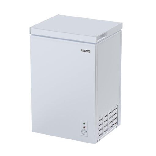 FRIGIDAIRE EFRF3005-AMZ Chest Deep Freezer-Garage-Ready, 3.5 Cu. Ft. Capacity, White-Adjustable Thermostat-Removable Vinyl Coated Wire Basket-Easy Defrost Drain - Image 4