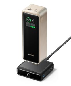 Anker Prime Power Bank, 27,650mAh 3-Port 250W Portable Charger for Travel, TSA-Approved, Smart App, for MacBook Pro/Air, iPhone 16/15/14 Series, Samsung, Laptops, and More
