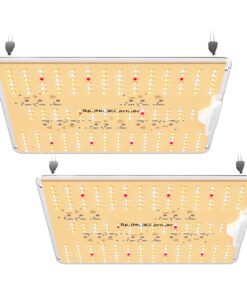 Spider Farmer 2025 New SF1000D 2Pack LED Grow Light with Samsung LM301B Diodes Deeper Penetration & IR Lights Full Spectrum Growing Lamps for Indoor Plants Seedlings Vegetables Flowers 2x4 Grow Tent