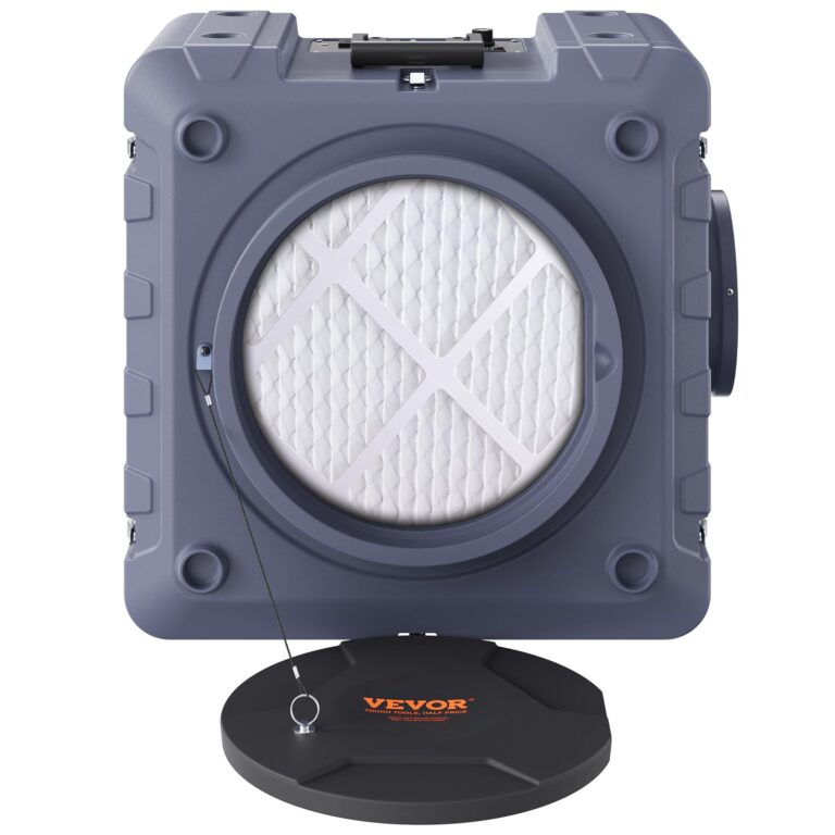 VEVOR Air Scrubber with 3-Stage Filtration, Stackable Negative Air Machine 550 CFM, Air Cleaner with MERV10, Carbon, H13 HEPA, for Home, Industrial and Commercial Use - Image 2