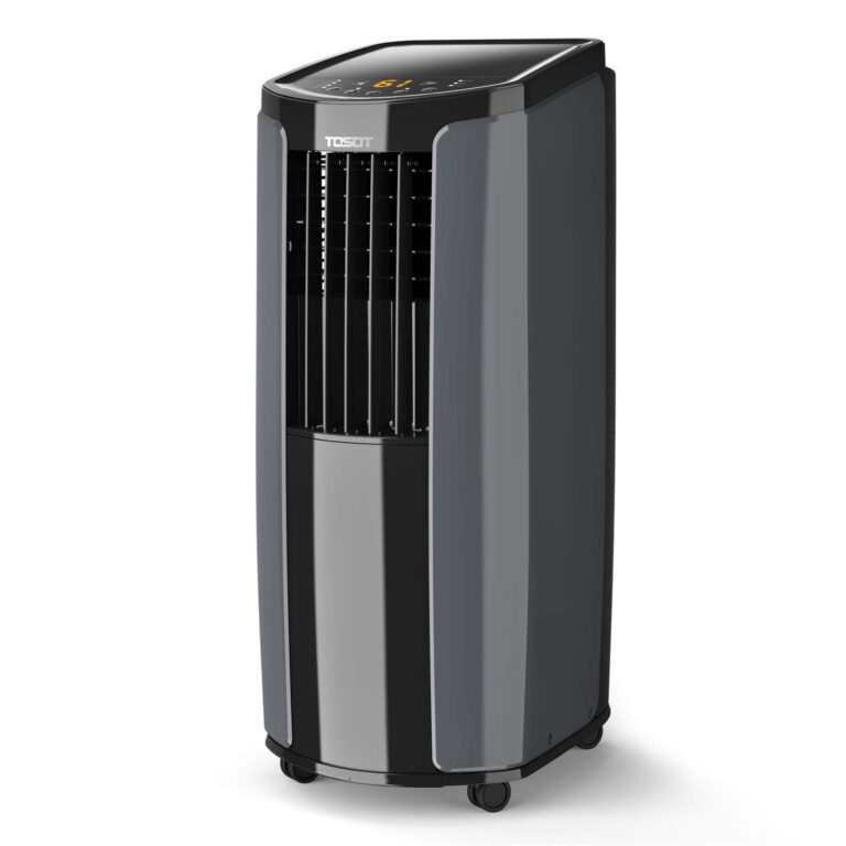 TOSOT 10,200BTU (6,200 BTU SACC) Portable Air Conditioner, Smart Wifi Control, AC Unit with Dehumidifier, Fan, Window Kit for Easy Installation, Cool Rooms Up to 400 Square Feet, Shiny Series