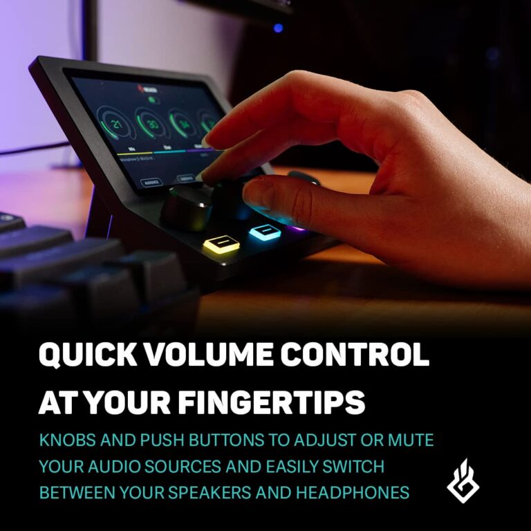 BEACN Mix Create Audio Mixer | Audio Mixer for PC & Mac | C USB Audio Mixer for Content Creators | Gaming & Podcast Mixer, PC Audio Mixer for Twitch & YouTube | Essential Streaming Accessories (Dark) - Image 6