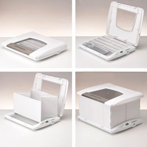 Brod & Taylor Folding Proofer & Slow Cooker (Proofer w/Accessory Shelf), White - Image 4