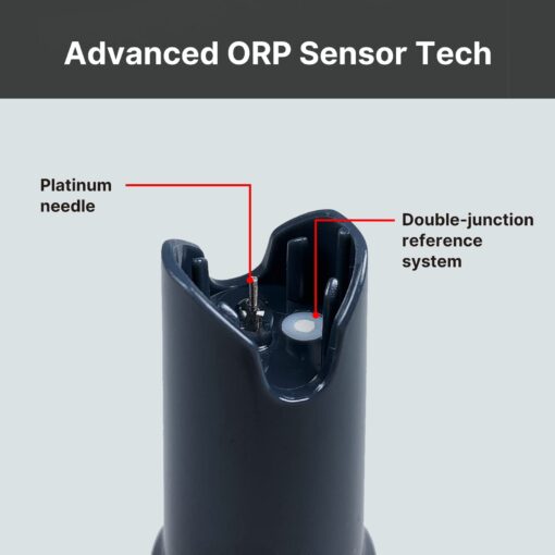 Apera Instruments GroStar Series GS4-P pH/EC/500ppm/700ppm/ORP 6-in-1 Combo Pen Tester Kit with Replaceable Double-Junction pH/EC Probe and ORP Probe for Hydroponics Water Quality Testing, Gen II - Image 5