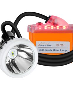Hunting friends Superbright Mining Headlight,High Power Rechargeable Miner Lamp for Hard Hat Led Lights Professional Waterproof Headlight KL7M.F Explosion Proof Miner's Headlamp