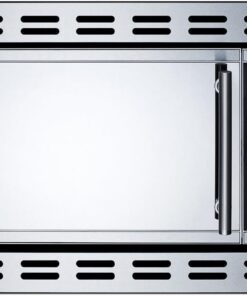 Summit 24” Over The Range Microwave, 0.9 cu.ft. Built In Microwave, Stainless Steel- OTR24