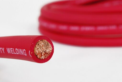 TEMCo WC0470-40' (20' Blk, 20' Red) 4/0 Gauge AWG Welding Lead & Car Battery Cable Copper Wire BLACK + RED | MADE IN USA - Image 5