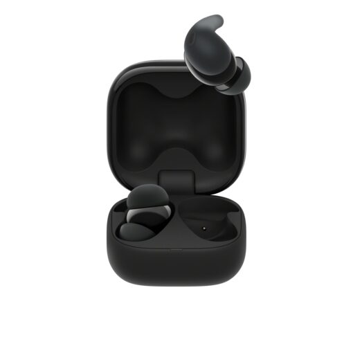 Sony LinkBuds Fit Truly Wireless Noise Canceling Earbud Headphones, Small & Light with Newly Developed Air Fitting Supporters, Black - Image 7