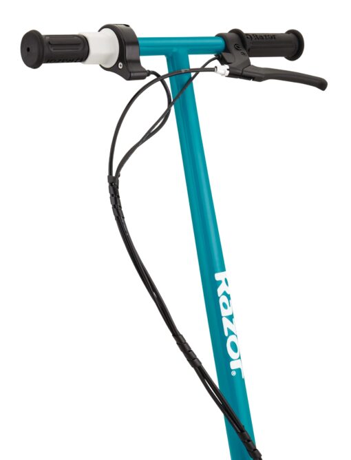 Razor E200S Electric Scooter - 8" Air-filled Tires, 200-Watt Motor, Up to 12 mph and 40 min of Ride Time, Teal - Image 5