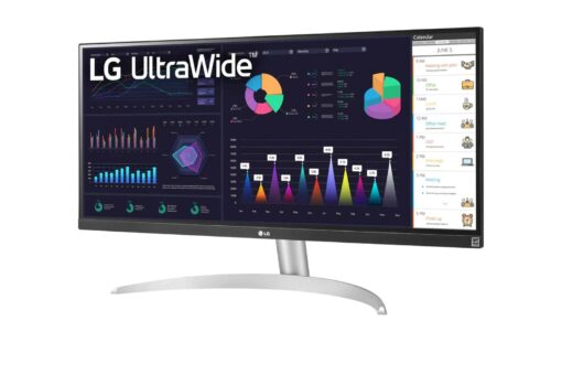 LG UltraWide FHD 29-Inch Computer Monitor 29WQ600-W, IPS with HDR 10 Compatibility, AMD FreeSync, and USB Type-C, White/Silver - Image 7
