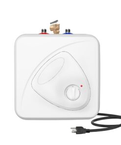 BN-LINK Electric Mini-Tank Water Heater 2.7 Gallon Under Sink Water Heater, 1440W Point of Use Demand for Instant Hot Water 120V, Compact Tank for Space Saving, ETL Listed