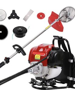 CHIKURA Gx35 Backpack 4 stroke 7 in 1 Brush cutter tiller grass hedge trimmer lawn mower weed wacker