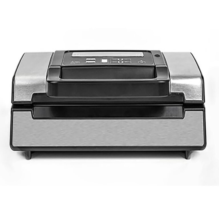 Vacuum Sealer Machine, 85Kpa Automatic Food Vacuum Sealer, Dry Moist Food Modes with Led Indicator Lights, Intelligent Touch Control, Automatic Sealing and Multi-function Buttons, For Home, Kitchen