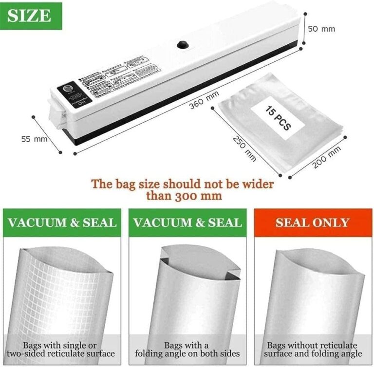 Household vacuum machine packaging machine food vacuum sealing machine small commercial automatic packaging bag vacuum preservation - Image 5
