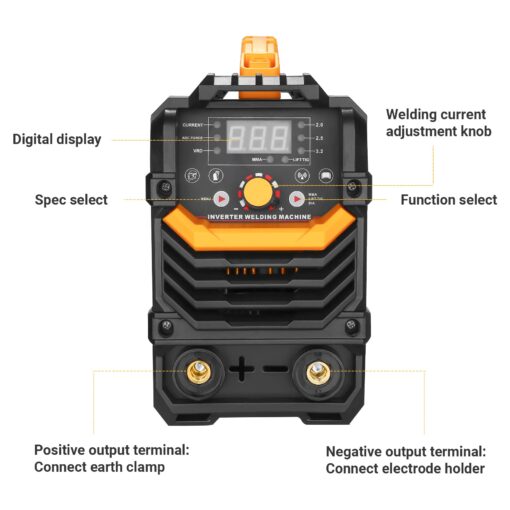 DEKOPRO Stick Welder 160A ARC/Lift TIG 2-in-1 Welding Machine with 110v/220v Dual Voltage IGBT Inverter Welder - Image 5