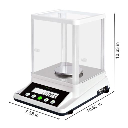 U.S. SOLID 0.001 g Precision Balance - 210 g x 1 mg Digital Electronic Analytical Lab Scientific Scale - Image 2