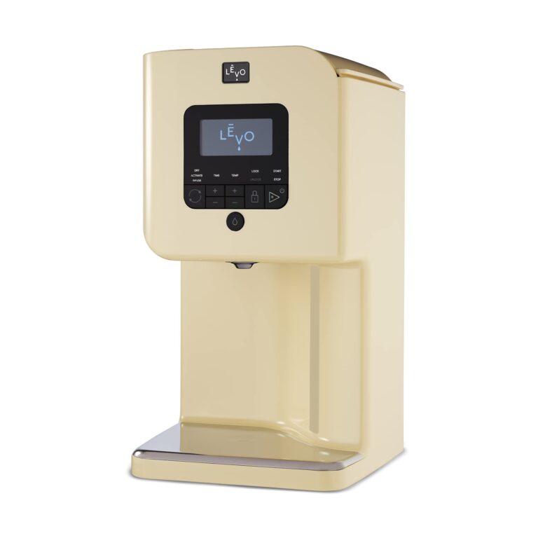 LEVO II - Herbal Oil Infusion Machine - Botanical Extractor - Herb Dryer, Decarboxylator, & Oil Infuser - Easy Edible Infusion Maker - for Tinctures, Infused Gummies, Brownies, & More - Honey Cream - Image 2