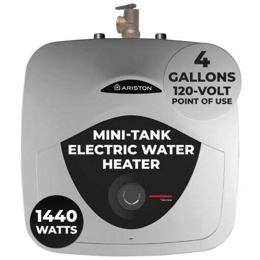 Ariston Andris Mini Tank Electric Water Heater – Heating Solution for Under Sink, RV, and Compact Spaces, Smart Boost for Versatile Heating, Simple Installation, 120-Volt, 4 Gallon Capacity - Image 9