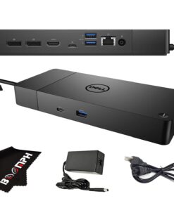 Dell WD19S Docking Station with 130W Power Adapter and 90W Power Delivery - USB Type-C, HDMI, Dual DisplayPort (WD19S130W) -Boomph's Comprehensive Ultimate Performance Dock Solution for Your Workspace