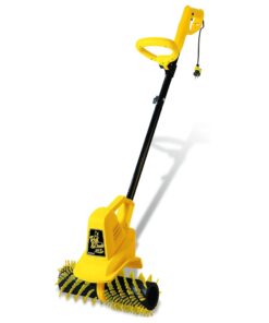 Artificial Turf Sweeper Broom by Roll & Comb, Corded Electric Power Rake for Artificial Grass, Fake Grass Cleaner for Dogs, Model 141e, 10.6lb.