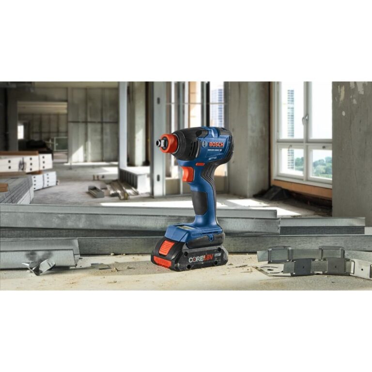 BOSCH GDX18V-1860CB23 18V Connected-Ready Two-In-One 1/4 In. and 1/2 In. Bit/Socket Impact Driver/Wrench Kit with (1) CORE18V® 4 Ah Advanced Power Battery and (1) 2 Ah Standard Power Battery - Image 19