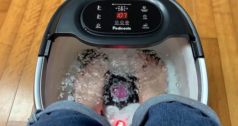 LITE DELIGHT Luxury All in One Foot Spa - Motorized and Heated Massager - Enjoy The Same Foot Spa at Home Heat, Bubble Jets, Pedicure Stone, Motorized Massage Roller to Relieve Feet Stress - Image 2