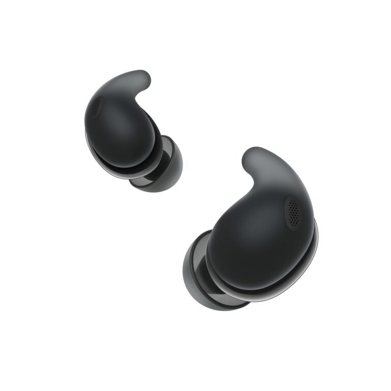 Sony LinkBuds Fit Truly Wireless Noise Canceling Earbud Headphones, Small & Light with Newly Developed Air Fitting Supporters, Black