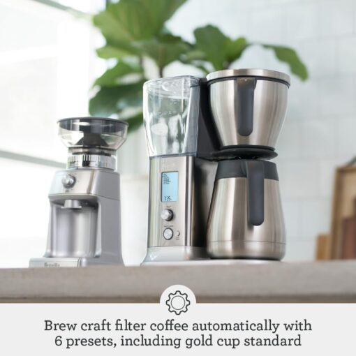 Breville Precision Brewer Drip Coffee Machine, Thermal Carafe, One Size, Brushed Stainless Steel - Image 6