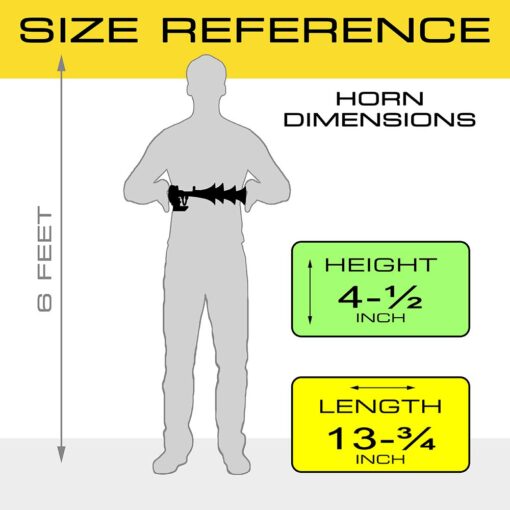 Vixen Horns Train Horn Kit for Trucks/Car/Semi. Complete Onboard System- 150psi Air Compressor, 1 Gallon Tank, 4 Trumpets. Super Loud dB. Fits Vehicles like Pickup/Jeep/RV/SUV 12v VXO8210/4124B - Image 3