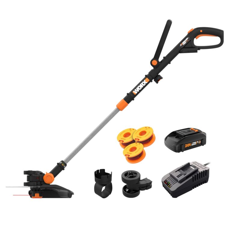 Worx GT Revolution 20V 12" String Trimmer/Edger/Mini-Mower (WG170.2) and WORX 20V 22" Cordless Hedge Trimmer (WG261.9) - Image 7