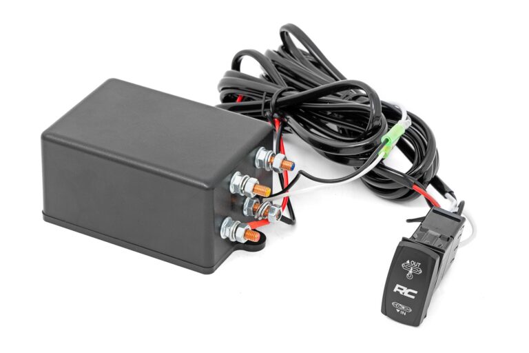 Rough Country 4,500LB UTV Electric Winch | 1.4HP | Synthetic Rope - RS4500SA - Image 4