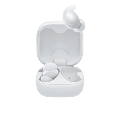 Sony LinkBuds Fit Truly Wireless Noise Canceling Earbud Headphones, Small & Light with Newly Developed Air Fitting Supporters, White - Image 7