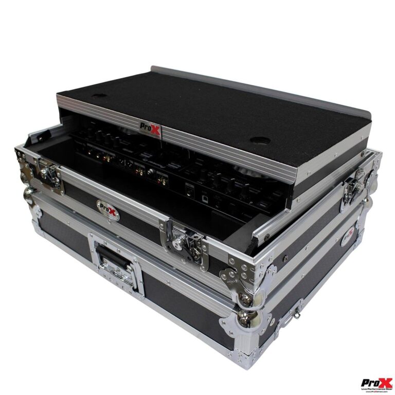 ProX XS-DDJSR2LT LED ATA Flight Case For Pioneer DDJ-SR2 DJ Controller with Laptop Shelf and LED - Image 4