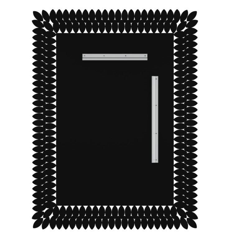 Kelly Miller 30"x40" Jeweled Bathroom Wall Mirror, Large Rectangle Mirror Decorative Mirror Luxury Vanity Mirror with Diamonds for Master Bath Half Bath Living Room Bedroom Fireplace Mantle Entryway - Image 5