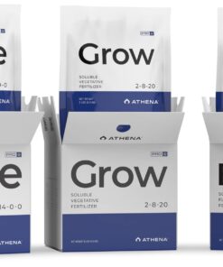 Athena Pro Line Complete Kit: Dry Soluble Plant Fertilizer - Pro Grow & Bloom (10 lb)