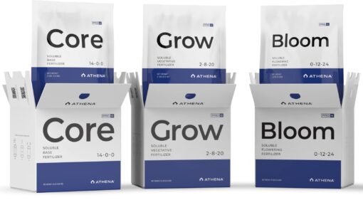 Athena Pro Line Complete Kit: Dry Soluble Plant Fertilizer - Pro Grow & Bloom (10 lb)